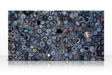 Table en agate bleue | plateau