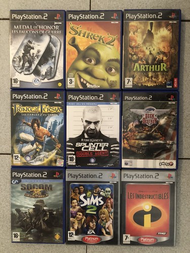 Lot jeux playstation ps2 - lot, 2
