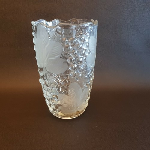 Beau vase verre pressé - beau,