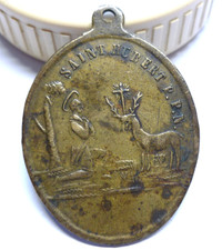 2544/5          OLD     MEDAL SAINT HUBERT bronze    (28)