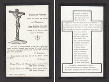 Image Pieuse Mortuaire - M