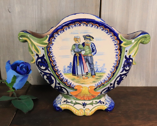 Ancien vase jardinière - vase, en