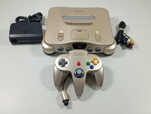 Console nintendo gold - nintendo, (n64)