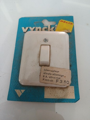Interrupteur vynckier - 6a,