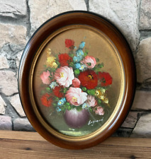 JOLI cadre ovale peinture sur
