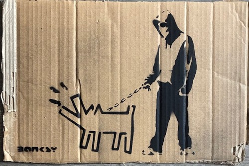 Banksy choose your weapon - banksy,