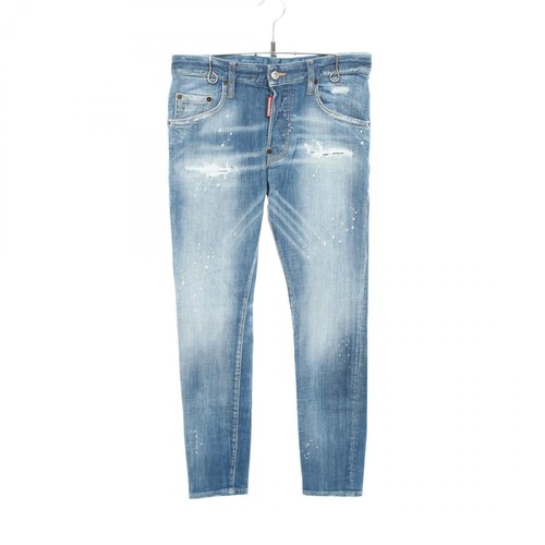 Dsquared2 cotton skinny jeans - dsquared2,