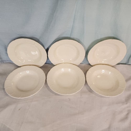 Wedgwood osier rimmed soup - wedgwood,