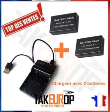 Lot Chargeur + 2 batteries