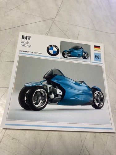 Bmw 1000 tricycle - bmw,