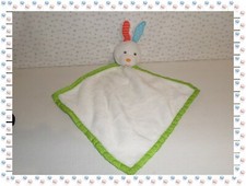@ - Doudou Plat Losange Lapin