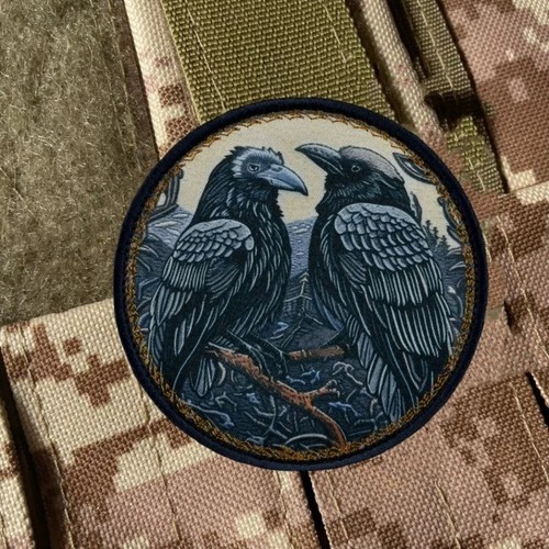 Patch militaire viking - , huginn