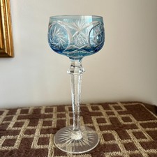 Val Saint Lambert Blue Cut to