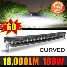 380W 20" Barre à LED Droit phare de travail Rampe Feux offroad 12V 24V ATV Auto
