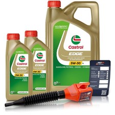 2X 1 L + 5 L = 7 L CASTROL EDGE FLUID TITANIUM 5W-30 LL HUILE MOTEUR ACEA C3