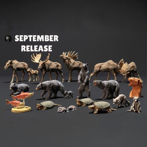 Figurines animaux nord - du, non