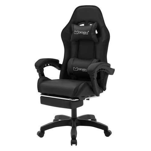 Chaise gaming noir - chaise, pu