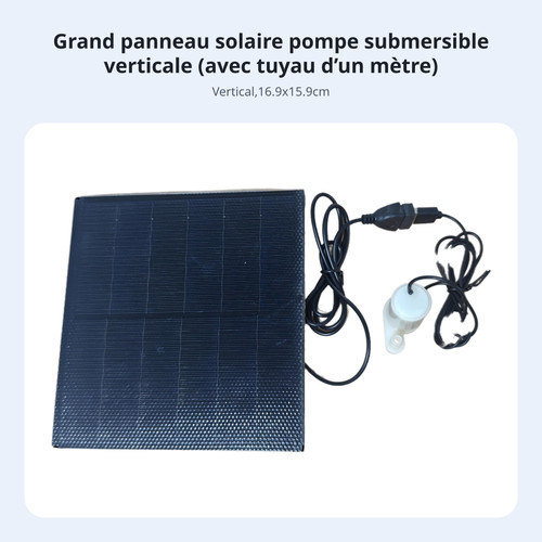 Pompe solaire immergée - , bassin