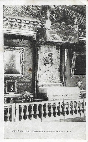 Postcard versailles chambre - postcard,