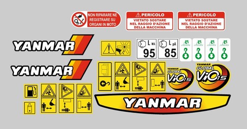 Yanmar vio kit complet - yanmar, 15