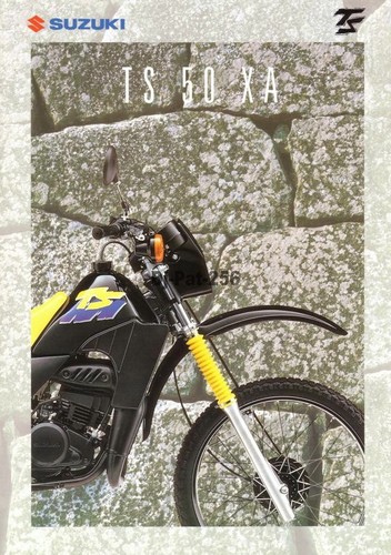 Brochure suzuki 50 xa - brochure,