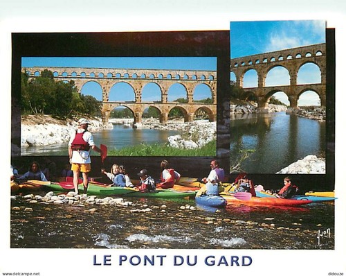 Carte postale pont du - -,