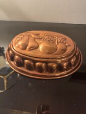 Antique 19th Century Copper Cake Pan