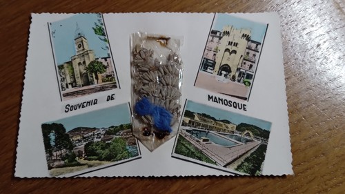 Cpa souvenir manosque 4 - souvenir,
