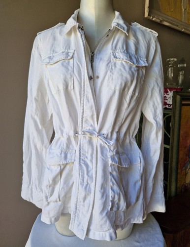 Veste saharienne 100 lin - veste,