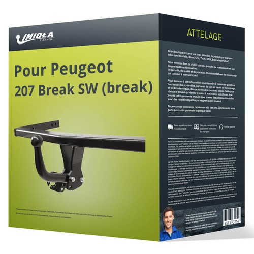 Attelage pour peugeot 207 - peugeot,