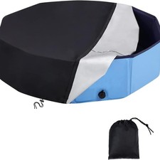 Housse de piscine pour chien gonflable extérieure pour enfants protection pisci