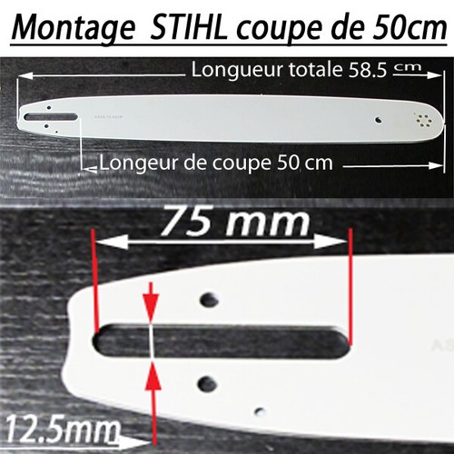 Guide adapte stihl 034 036 - 034,