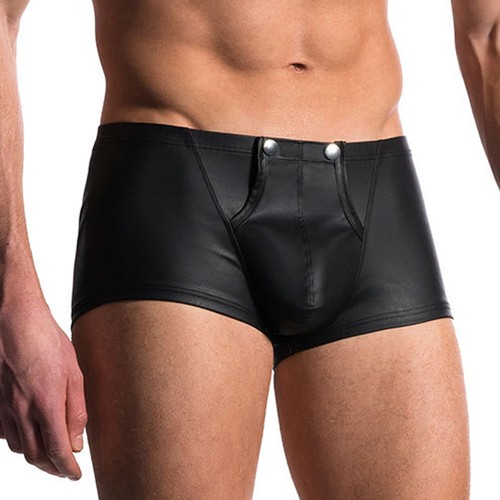 Boxer viril slip - m, cuir