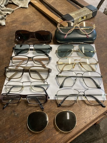 Lot lunettes vintage - de,