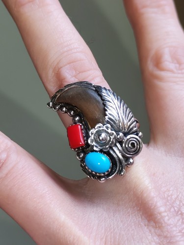 Bague navajo argent - bague,