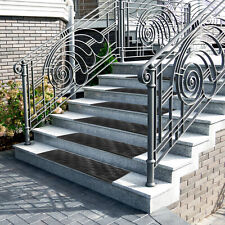 Tapis D'Escalier En Caoutchouc Protection Anti-glissement Plein Madras 25x75cm