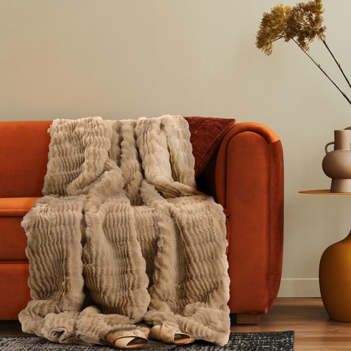Paco home couverture polaire - couverture,