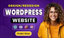 I will create/ Make Custom WordPress Website Design & Re-Design ?✨