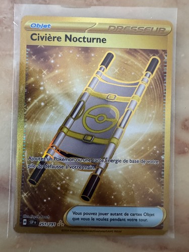 Civière nocturne 251 - 251/191, gold