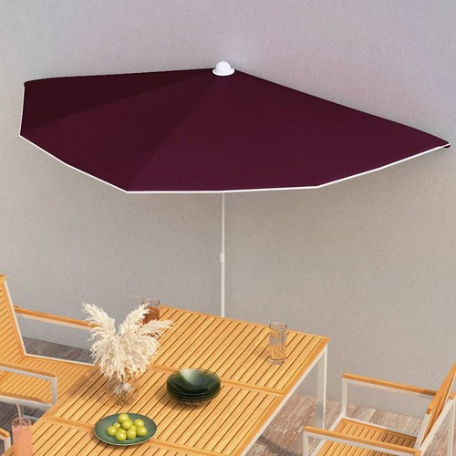 Demi parasol jardin - demi-parasol, avec