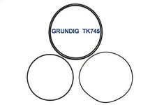 COURROIES SET GRUNDIG TK745