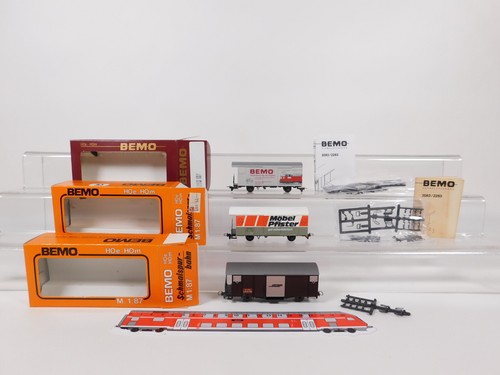 Bemo h0m marchandises - dc, 3x