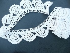 antique handmade cotton lace