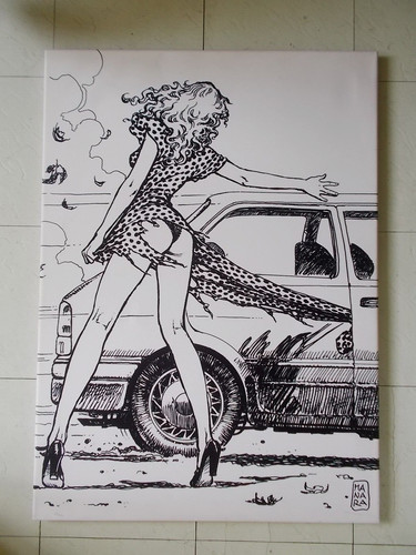 Milo manara impression sur - milo, (