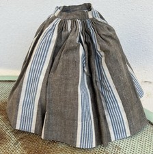 Long skirt for Parisian doll beautiful condition twin Bru Gautier etc...1890