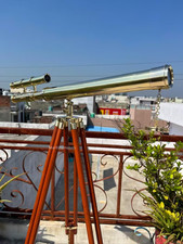 Télescope nautique en laiton
