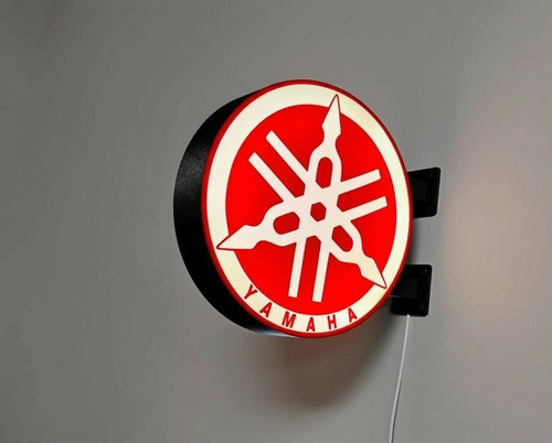 Enseigne lumineuse yamaha led - lumineuse,