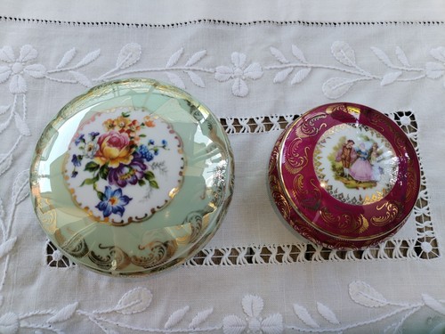 Lot bonbonnières porcelaine - lot, 2