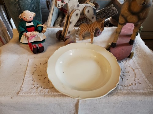 Ancien plat creux xixème - ancien,