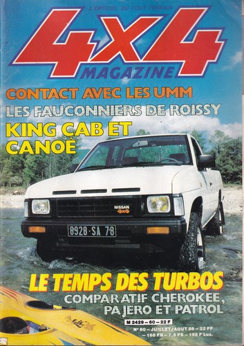 4x4 magazine cherokee - 4x4, n°60